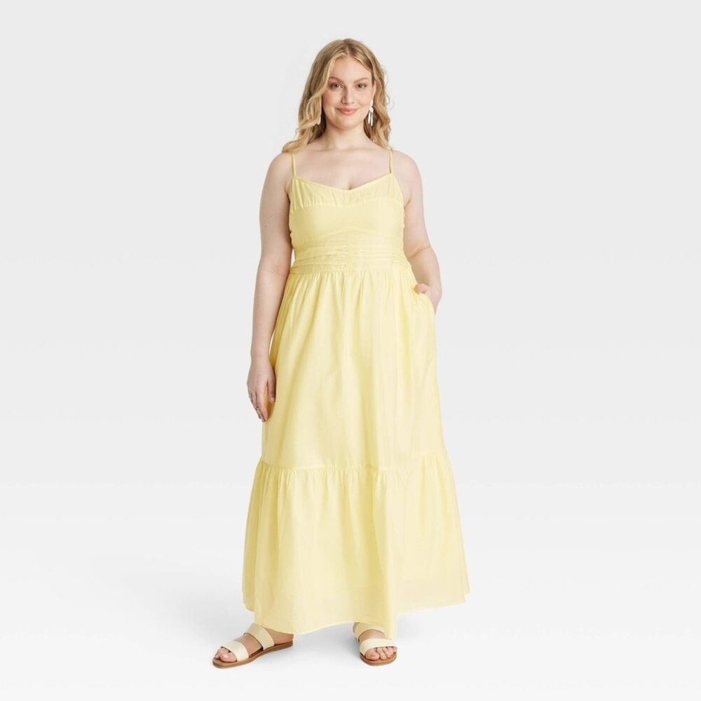 Universal Thread Yellow Maxi Dress